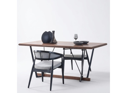Eettafel Houten tafel Eettafel Tafel Eetkamer Bruin Hout 180 cm