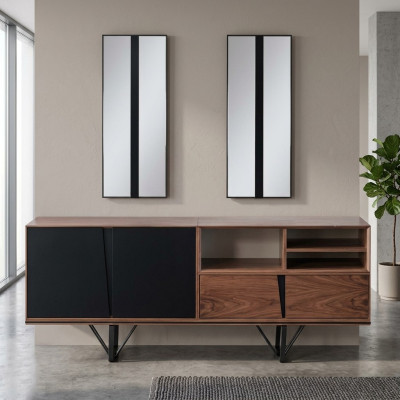 Houten kast dressoir dressoir kast dressoir bruin houten eetkamer