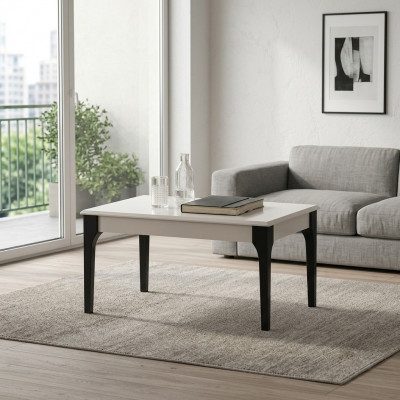 Salontafel Koffietafel Bijzettafel Hout Beige Tafel Ontwerp