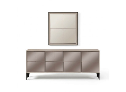 Dressoir luxe dressoir kast commode houten kast hout wit modern