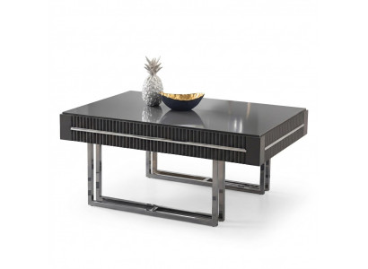 Salontafel Koffietafel Bijzettafel Hout Grijs Tafel Modern