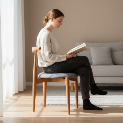 Zitmeubel Eetkamerstoelen Keukenstoelen Houten stoelen Bruin 6-delige stoelen