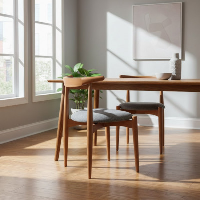 Zitmeubel Eetkamerstoelen Keukenstoelen Houten stoelen Bruin 6-delige stoelen