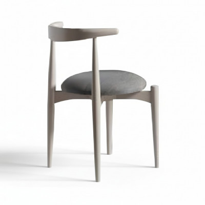 Zithoek Keukenstoelen Eetkamerstoelen Houten stoelen 4-delige stoelen Beige