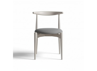 Set van 6 eetkamerstoelen keukenstoelen houten stoelen beige