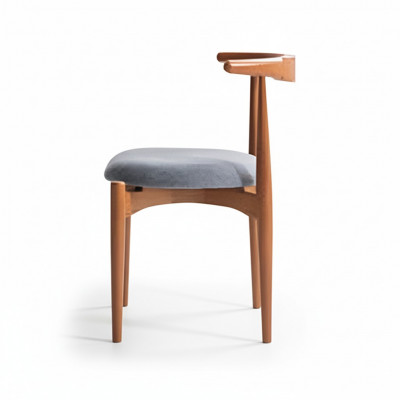 Set eetkamerstoelen keukenstoelen houten stoelen set van 2 stoelen bruin