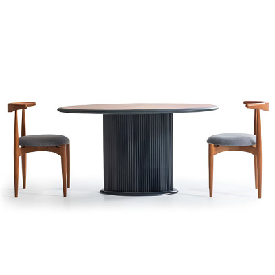 Zithoek Eetkamerstoelen Keukenstoelen Houten stoelen Bruin 6-delig Stoelen