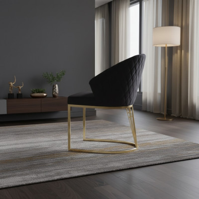 Kussenstoelen Keukenstoelen Eetkamerstoelen Houten stoelen Set van 2 Zwart