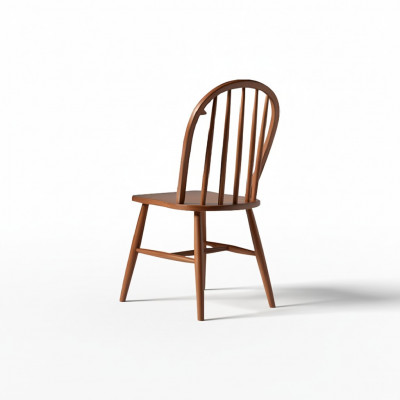 Eetkamerstoelen Groep Houten Stoelen Keukenstoelen Set 4-delig Bruin Hout