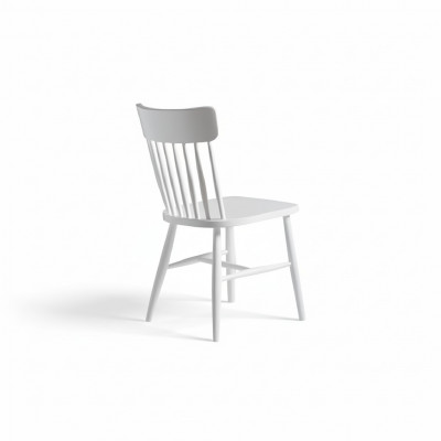 Eetkamerstoelen Groep Houten Stoelen Keukenstoelen Set 4-delig Wit Hout