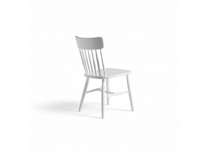 Eetkamerstoelen Groep Houten Stoelen Keukenstoelen Set 4-delig Wit Hout