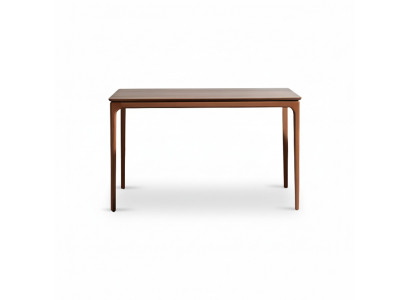 Klassieke eettafel eetkamertafel bruin houten houten tafel 130 cm
