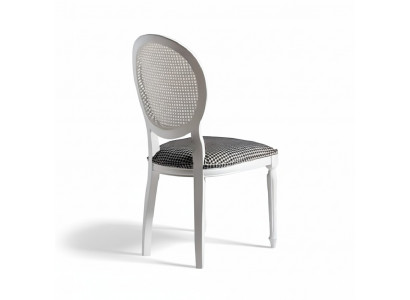 Eetkamerstoelen Groep Beklede Stoelen Keukenstoelen Set 2-delig Wit Hout