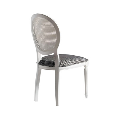 Houten set eetgroep eetkamer eettafel stoelen 5-delig Wit Eethoek