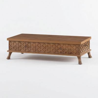 Salontafel Koffietafel Bijzettafel Hout Bruin Tafel Meubels
