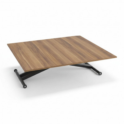 Eettafel Salontafel Uitschuifbare tafel Hout Bruin Koffietafel 120 cm