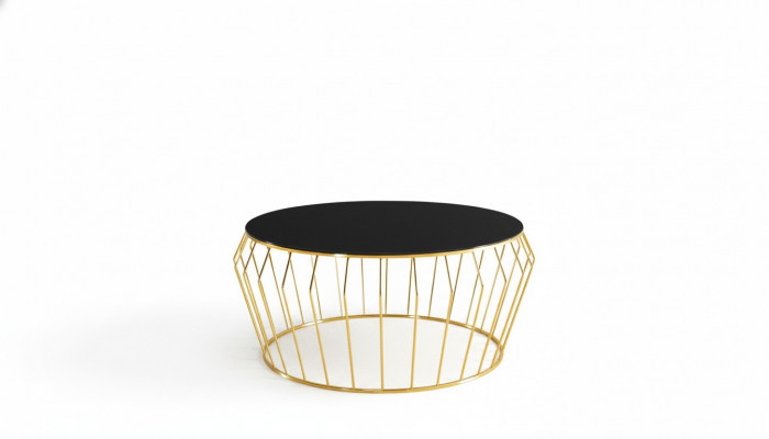 Koffietafel Goud Woonkamer Salontafel Tafel Bijzettafel Sofatafel