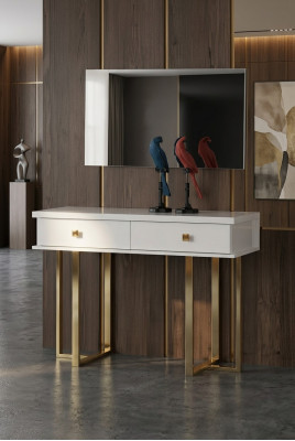 Kaptafel make-uptafel Wit make-uptafel kaptafel Hout