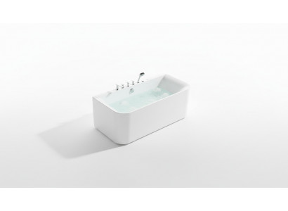 Badkuip Spa Badkamer 170x80 Badkuipen Wit Acryl Armaturen