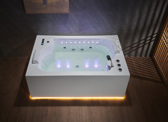 Badkuip Binnenzwembad Whirlpool Badkuip Spa Badkuip LED 180x120