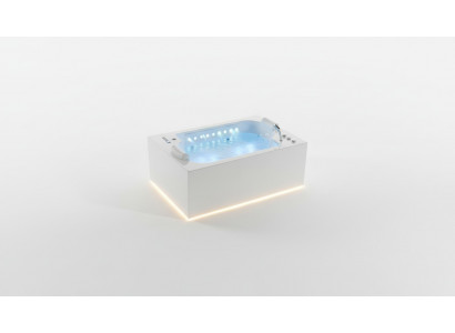 Badkuip Binnenzwembad Whirlpool Badkuip Spa Badkuip LED 180x120