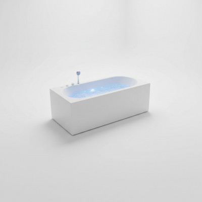Luxe bad whirlpool bubbelmassage jets ligbad whirlpool LED