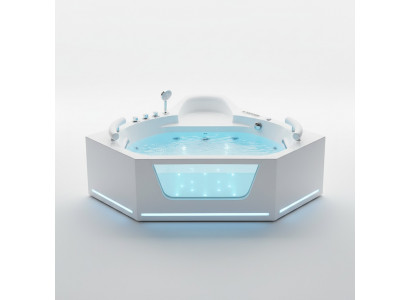 Eckbadewanne Wanne Whirlpool Spa Binnenbad Whirlpool Badkuipen
