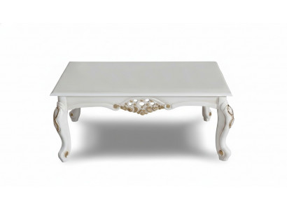 Salontafel Tafel Luxe Tafel Woonkamer Ontwerptafels Rechthoekig Wit