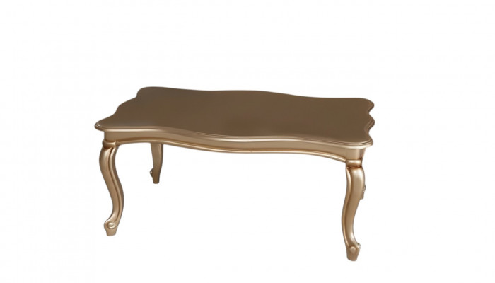 Gouden salontafel bijzettafel koffietafel luxe hout design modern