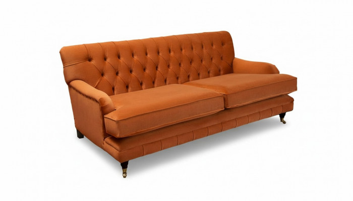 Chesterfield Design Luxe Gestoffeerde Bank Bankstel Textiel Nieuw