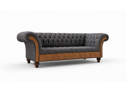 Bank Luxe Textiel Chesterfield Bank Bankstellen Bekleding 3-Zits Banken Nieuw