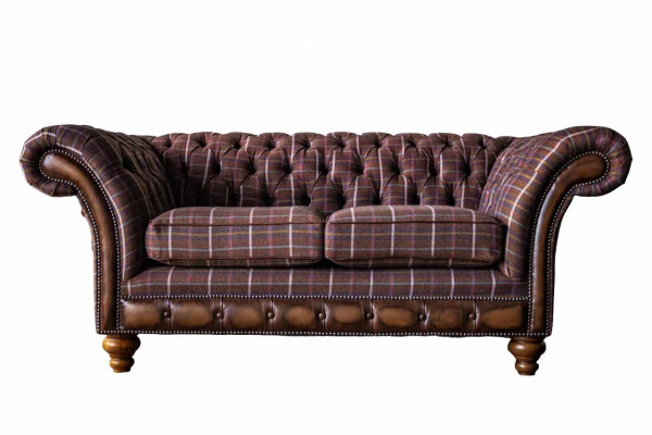 Chesterfield tweezitter meubels 2-zitsbank bank bekleding loungebanken  Chesterfield tweezits meubels 2-zitsbank bank bekleding loungebanken