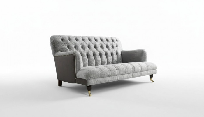 Designbank 3-zits Chesterfield Bank Bekleding Design Woonkamer Nieuw