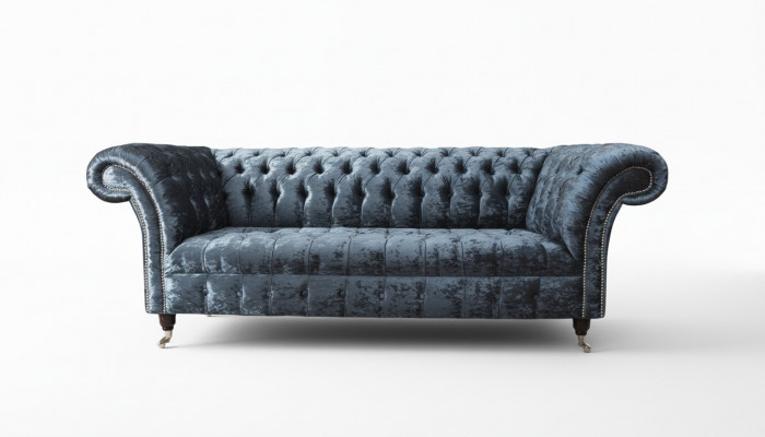 Design bank 3-zitsbank sofa gestoffeerde banken stof woonkamer textiel banken