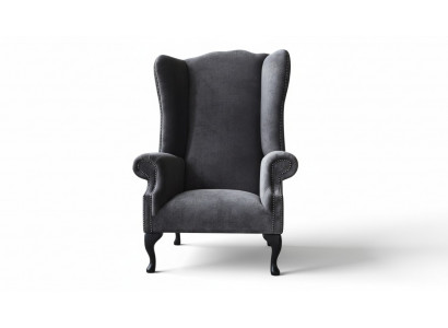 Ohrensessel Fauteuil Ontwerp Bekleding Bank Bank Chesterfield Textiel Meubels