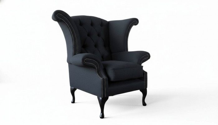 Chesterfield textiel gestoffeerde bank ontwerp bank fauteuil 1 zit oorfauteuil  Chesterfield textiel gestoffeerde bank ontwerp bank fauteuil 1 zit oorfauteuil