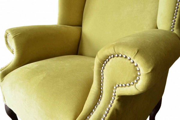 Fauteuil Textiel Stof Oorfauteuil Meubels Nieuw Woonkamer Modern Luxe Design