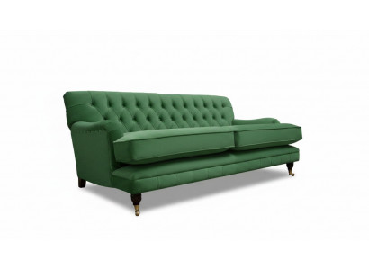 Chesterfield Bank 3-zits Stoffen Bank Beklede Banken Textiel Driezitter