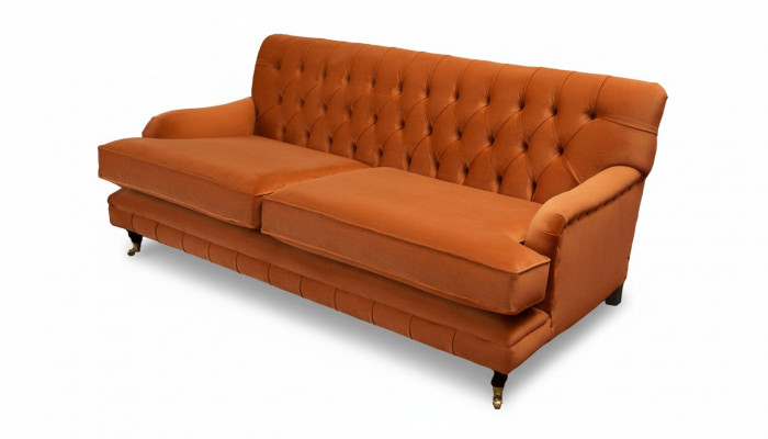 Driepersoons bank 3 zits stof Chesterfield modern ontwerp woonkamer bankstel
