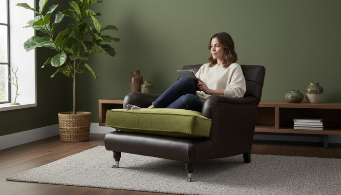 Chesterfield fauteuil ontwerp gestoffeerde bank bank Chesterfield leer