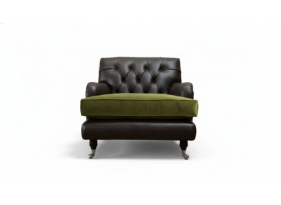 Chesterfield fauteuil ontwerp gestoffeerde bank bank Chesterfield leer