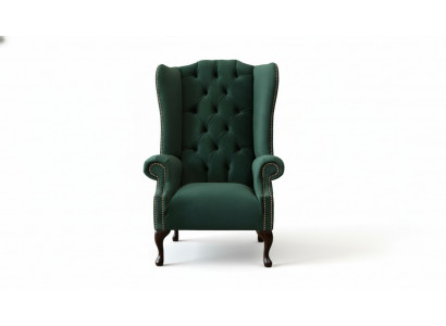 Chesterfield ontwerp fauteuil bekleding luxe textiel bank fauteuil