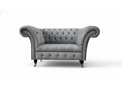 Chesterfield stoel stof woonkamer design bekleding textiel design luxe