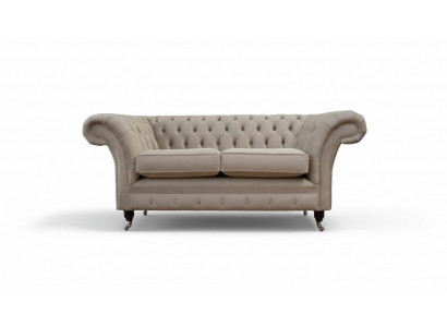 Chesterfield textiel gestoffeerde bankstel luxe bank stoffen bankstellen 2-zits
