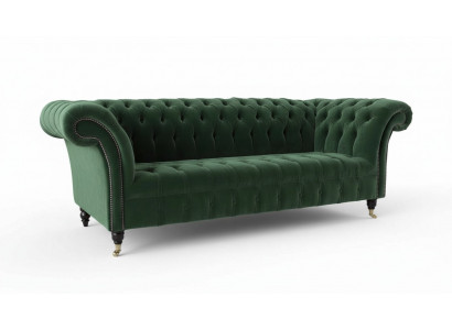 Design Bankstel 3-Zits Bank Bekleding Chesterfield Woonkamer Textiel Bankstellen
