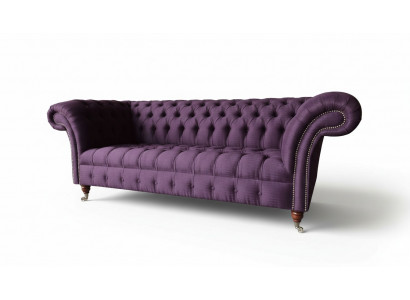 Chesterfield 3-zits bank Stoffen bank Bank Bekleding Zitbanken Nieuw