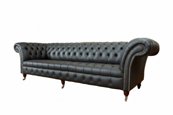 Luxe vierzitsbank 4 zits woonkamer Chesterfield Engels stofontwerp