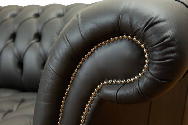 Chesterfield leren bank bank bekleding 2 zits designer banken bankstellen
