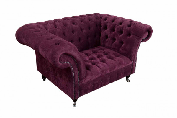 Fauteuil Luie stoel Luxe 1-zits Gestoffeerd Ontwerp Stof Modern