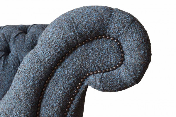 Engels Chesterfield Bank Bank Kantoor Meubels Driezitter Fluweel 230cm Banken